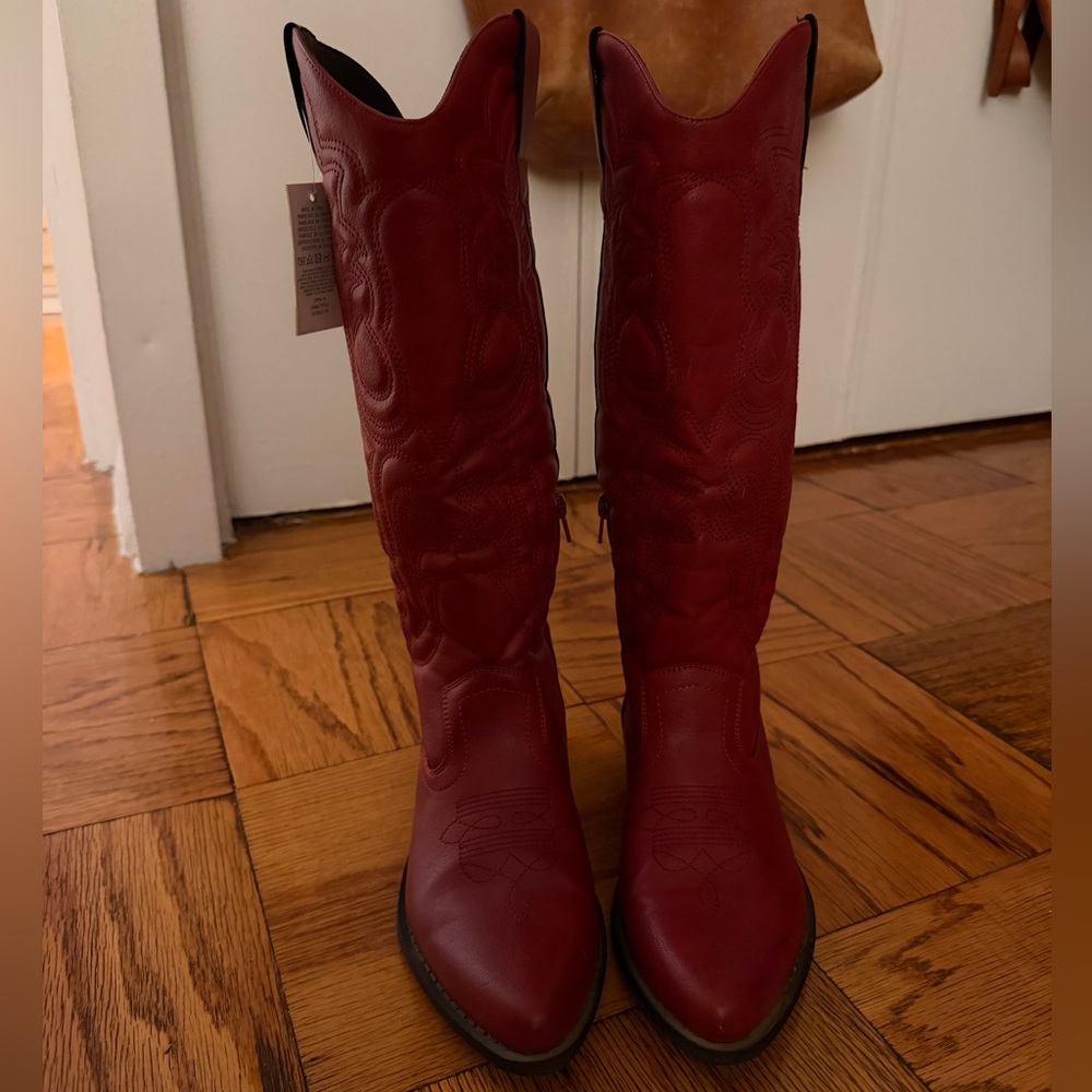 Cowgirl Embroidered Western Boots - image 10